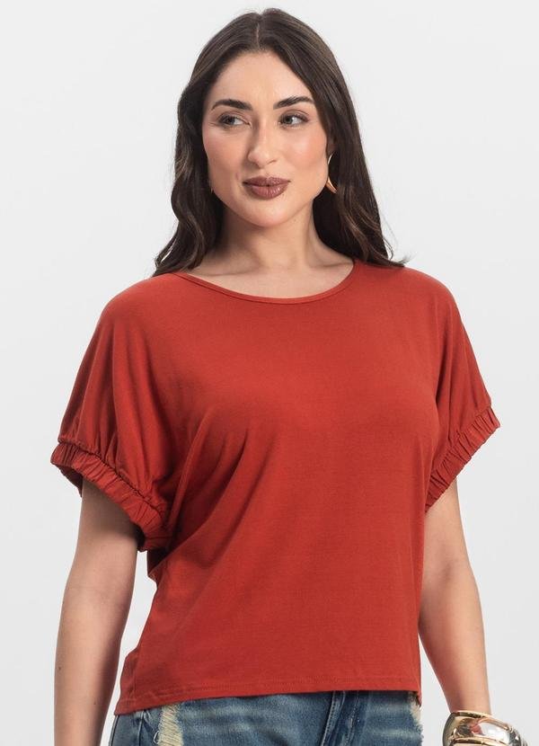 Imagem principal Blusa Viscose Laranja INFINITA COR INFINITA COR