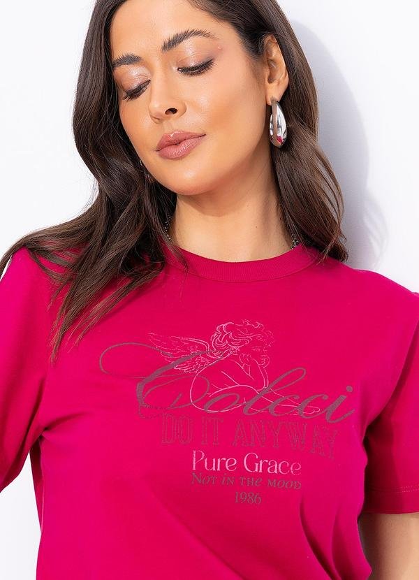 Imagem principal Camiseta Rosa Colcci Colcci