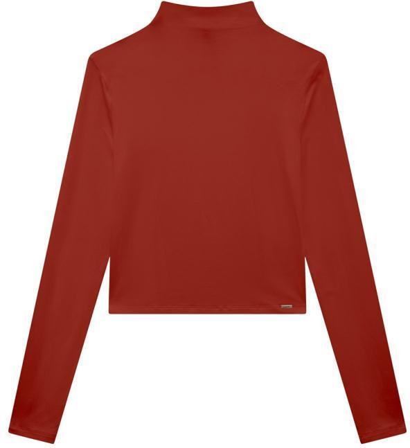Imagem principal Blusa em Malha Viscose com Gola Alta Vermelho Lunender Lunender
