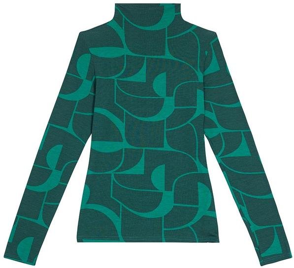 Imagem principal Blusa em Viscose Abstrata Feminina Verde Malwee Malwee
