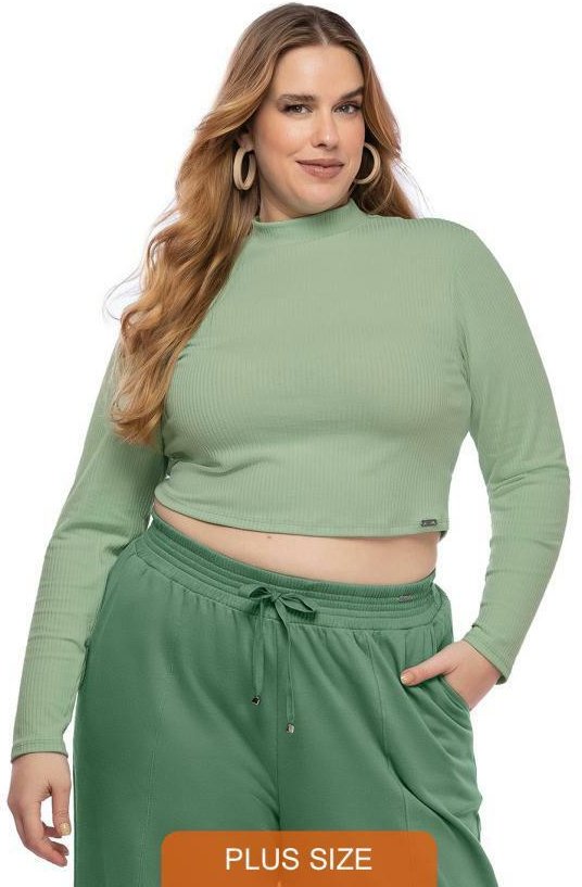 Imagem principal Blusa Feminina Adulto Verde Maelle Maelle
