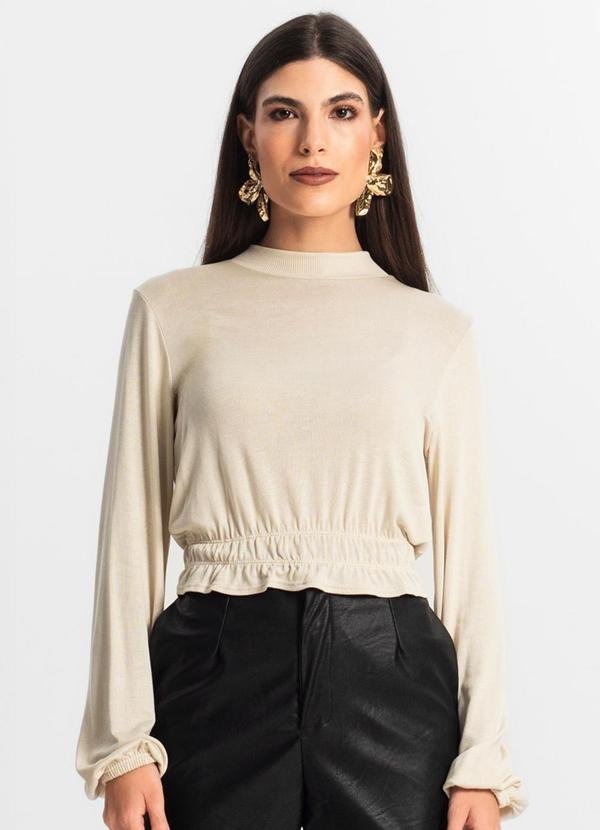 Imagem principal Blusa Feminina Tricot Manga Longa Bege Endless Endless
