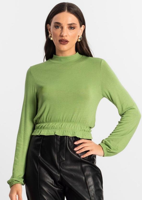 Imagem principal Blusa Feminina Tricot Manga Longa Verde Endless Endless