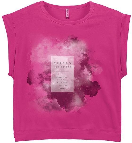 Imagem principal Blusa Feminino Adulto Rosa Marialícia Marialícia