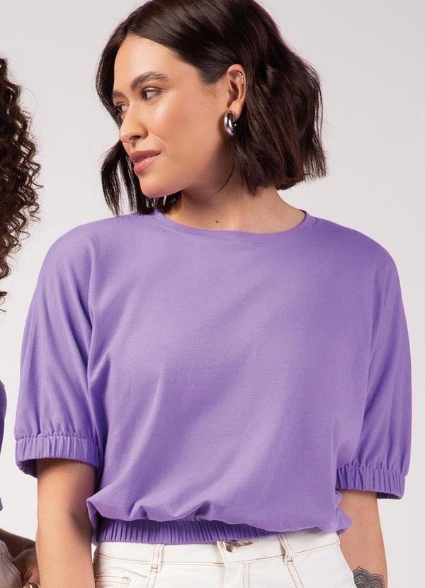 Blusa Feminino Adulto Roxo