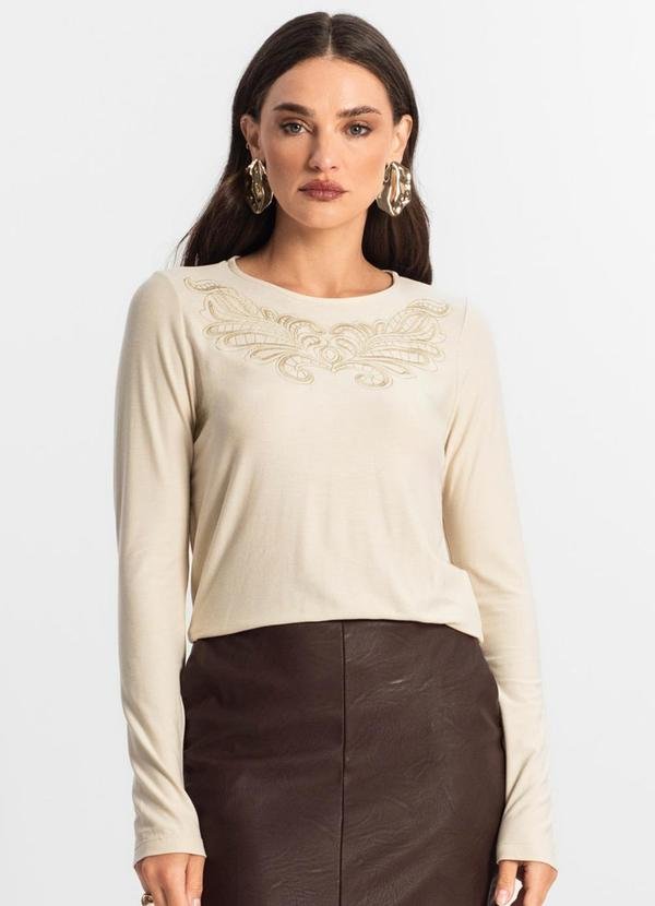 Imagem principal Blusa Feminino Manga Longa Bege Endless Endless