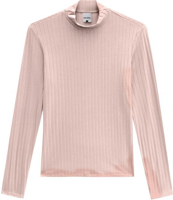 Imagem principal Blusa Malha Canelada Gola Alta Rosa Malwee Malwee