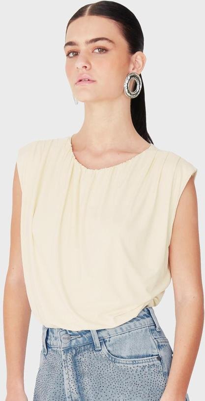 Imagem principal Blusa Balonê Franzida Off White Enfim Enfim