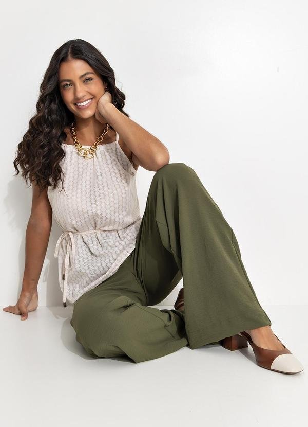 Imagem principal Blusa Listrado Devorê em Voil Devorê Quintess Quintess