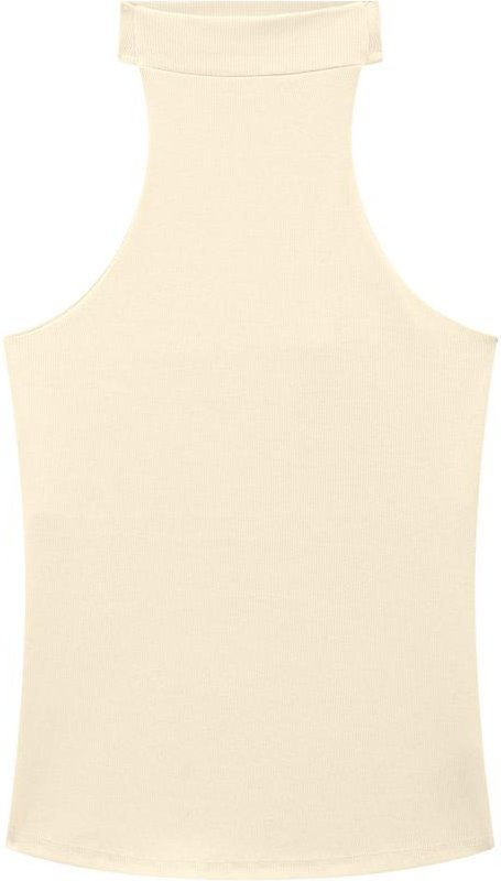 Blusa Off White Justa em Ribana