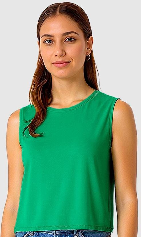 Imagem principal Blusa Reta em Viscose Verde Claro Malwee Malwee