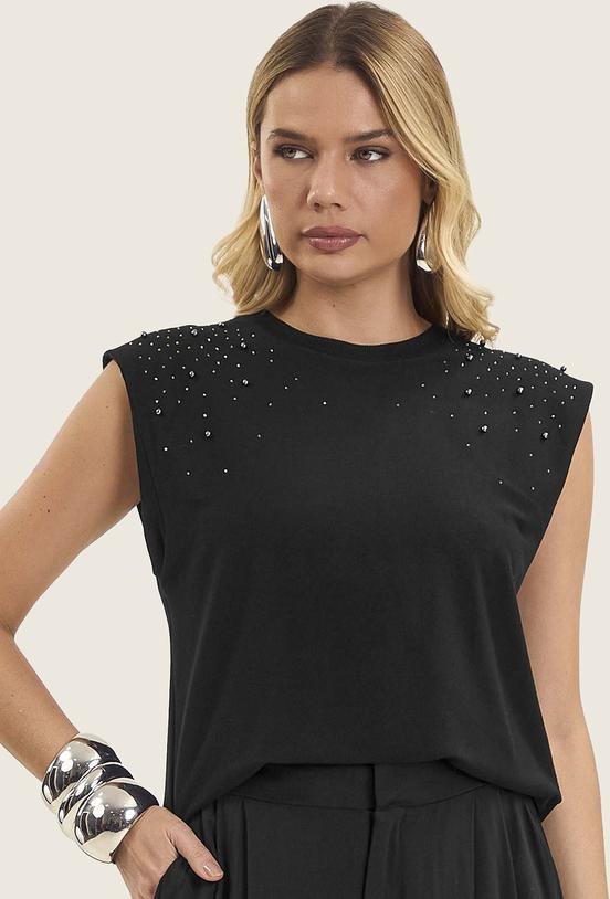 Imagem principal Regata Feminina em Viscose Preto Endless Endless