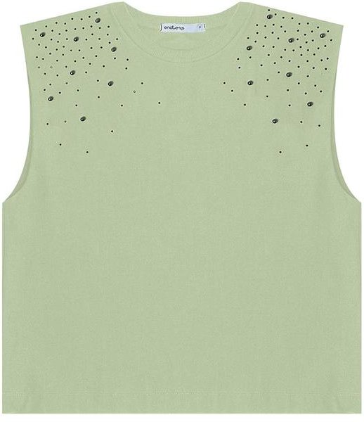 Imagem principal Regata Feminina em Viscose Verde Endless Endless