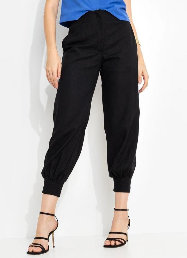 Imagem principal Calça em Viscolinho Preto You Premium You Premium