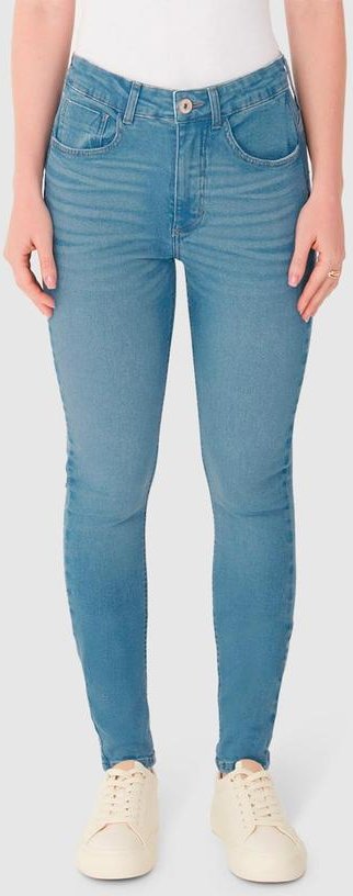 Imagem principal Calça Skinny Cintura Alta em Jeans Azul Claro Malwee Malwee