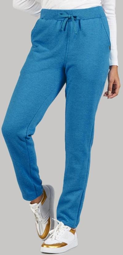 Imagem principal Calça Adulto Feminino Moletom sem Punho Azul Soft Bonni Soft Bonni
