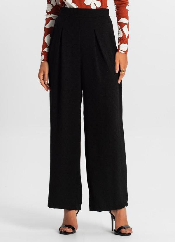 Imagem principal Calça Reta Feminina Preto