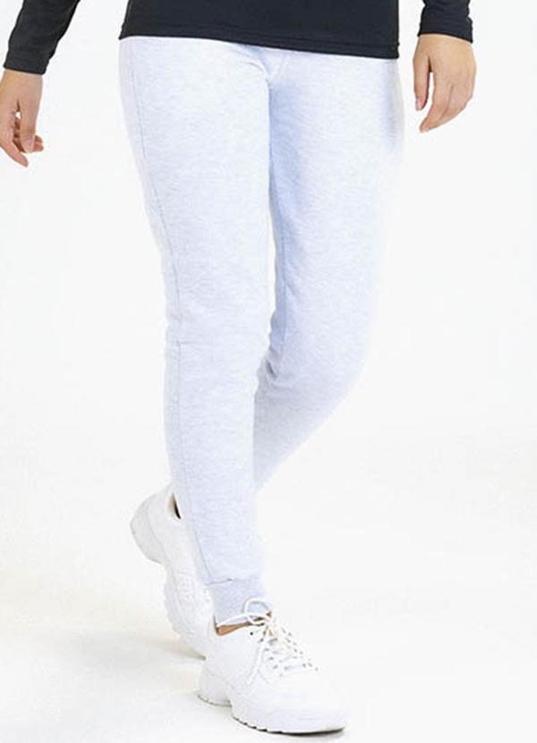 Imagem principal Calça Teen em Moletom Cinza Soft Bonni Soft Bonni