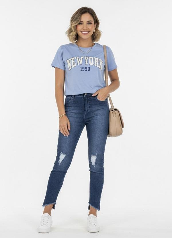 Imagem principal Calça Jeans com Barra Desfiada Quintess Quintess