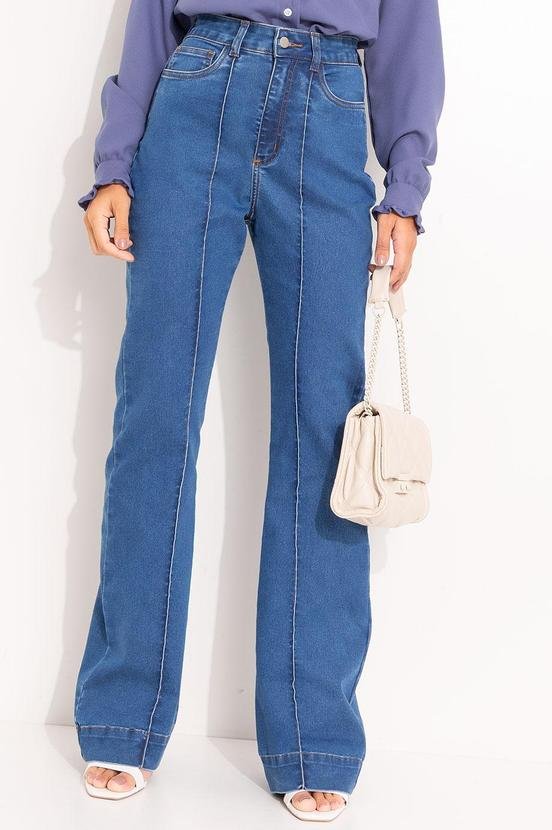 Imagem principal Calça Jeans Médio em Jeans Quintess Quintess