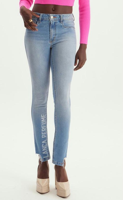 Imagem principal Calça Jeans Skinny High Azul Lança Perfume Lança Perfume