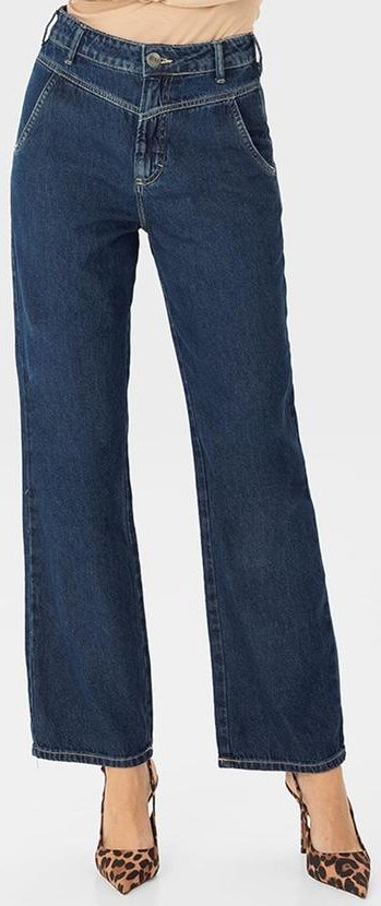 Imagem principal Calça Reta 90'S Jeans Cintura Alta Azul Enfim Enfim