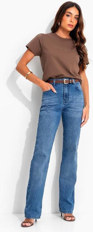 Calça Reta Antuerpia Jj Azul