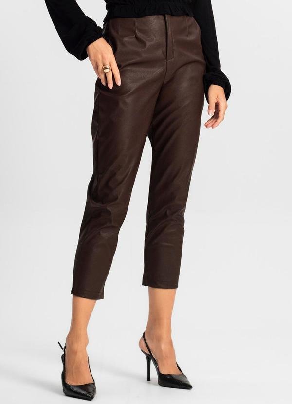 Imagem principal Calça Feminina Courino Marrom Endless Endless