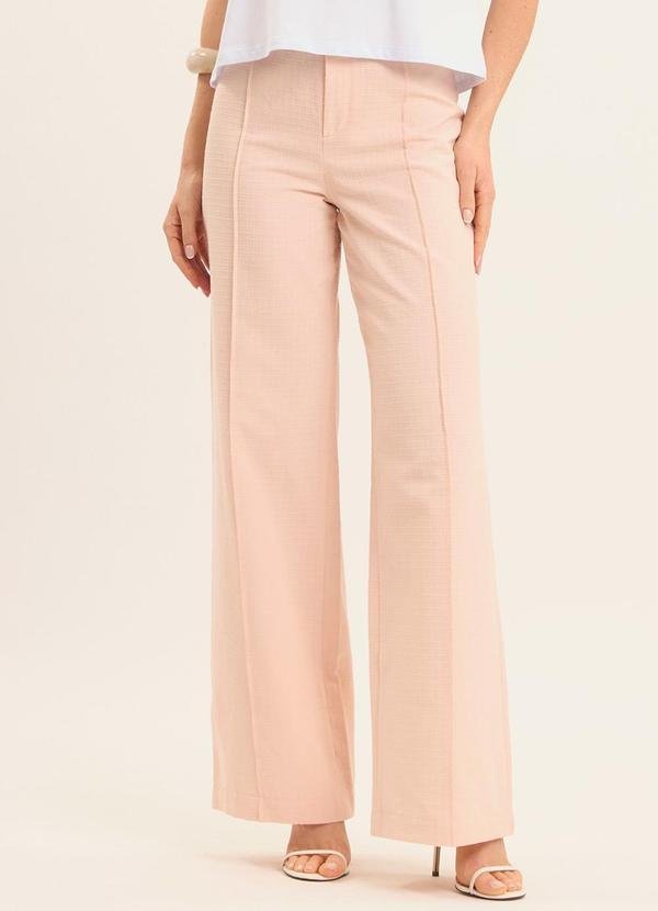 Calça Pantalona Oliva Rosa