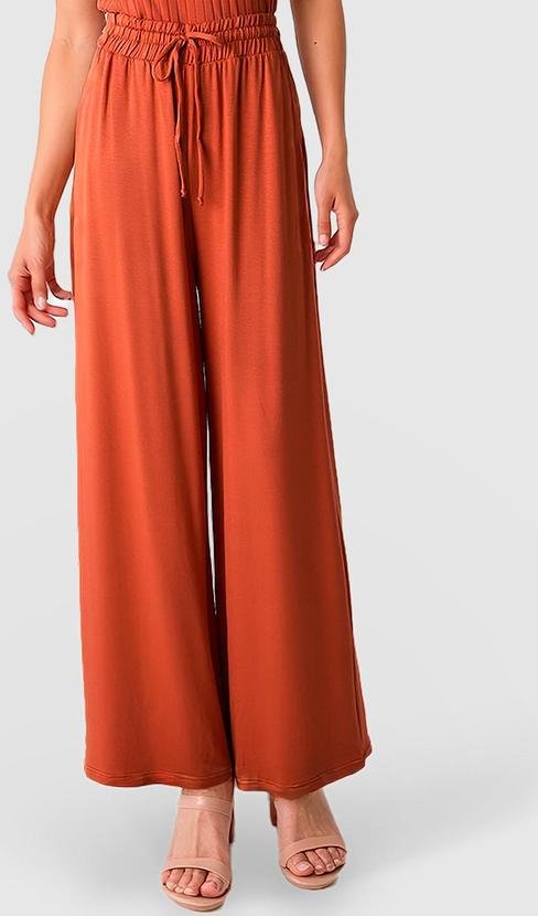 Imagem principal Calça Reta em Moletinho Terracota Malwee Malwee