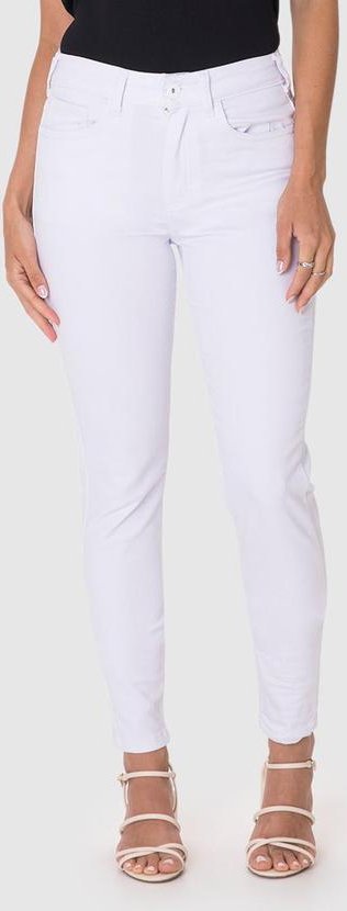 Imagem principal Calça Skinny Sarja Stretch Branco Malwee Malwee