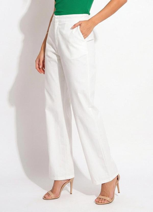 Imagem principal Calça Reta Off White Colcci Colcci