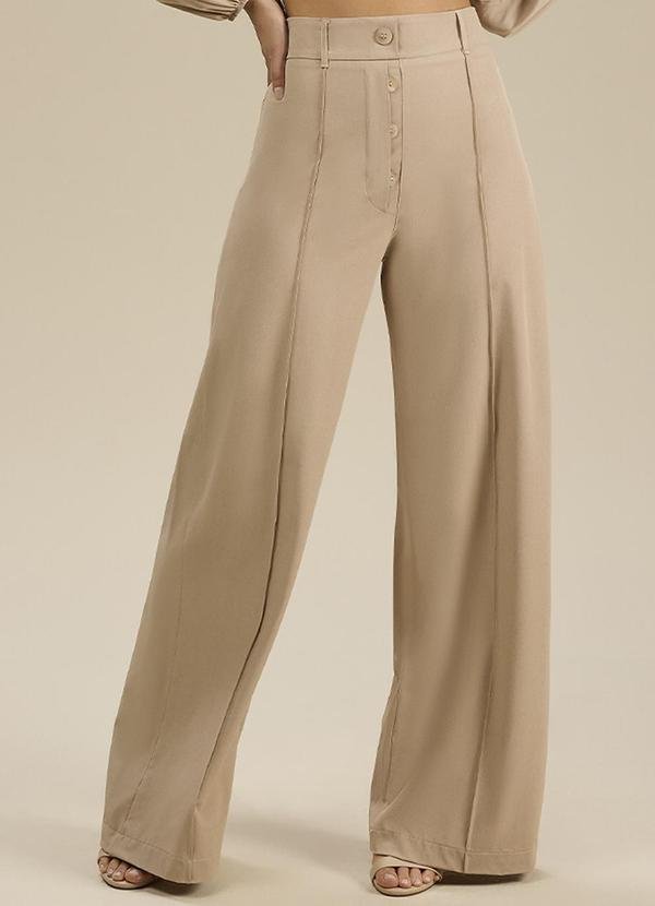 Imagem principal Calça Wide Alfaiataria Bege Angel Angel