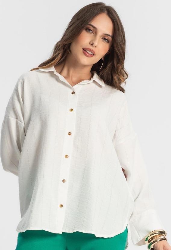 Imagem principal Camisa Feminina Manga Longa Bege Endless Endless