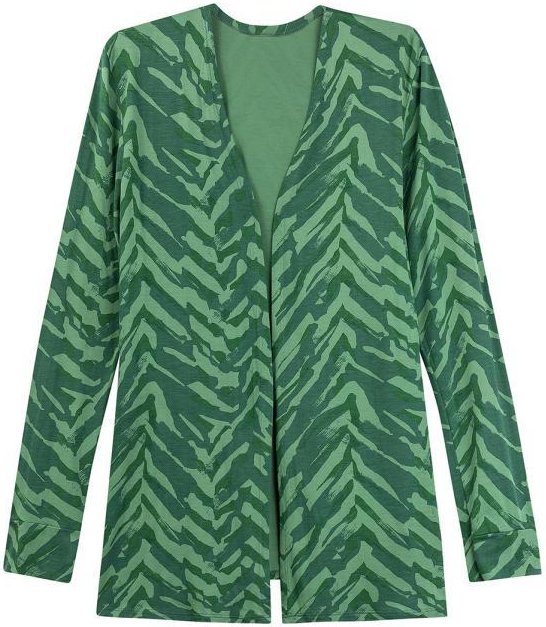 Imagem principal Cardigan Feminino Adulto Verde Marialícia Marialícia