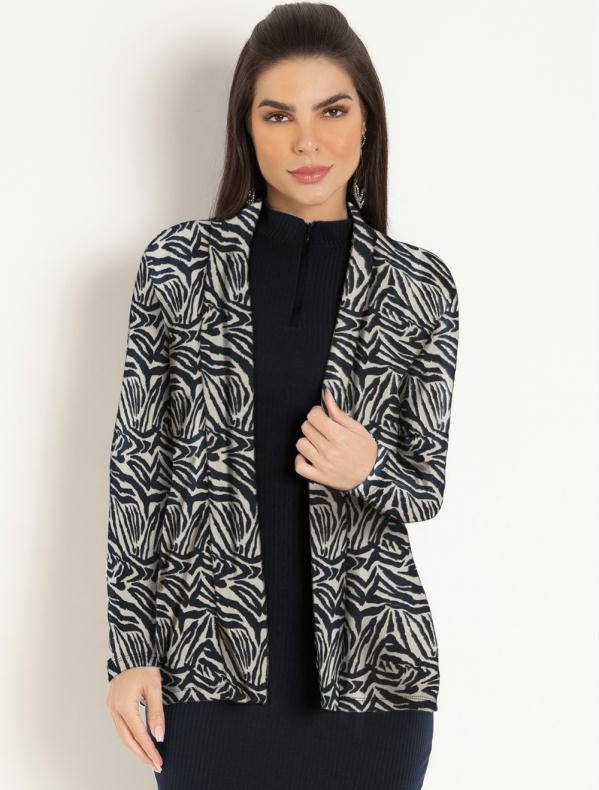 Imagem principal Casaco Alongado Zebra Moda Pop Moda Pop