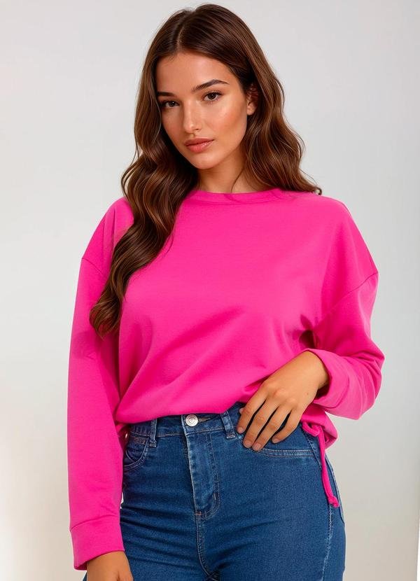 Imagem principal Casaco com Amarração na Barra Pink bonprix bonprix