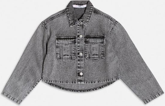 Imagem principal Jaqueta Jeans com Bolso Cargo Preto Authoria Authoria