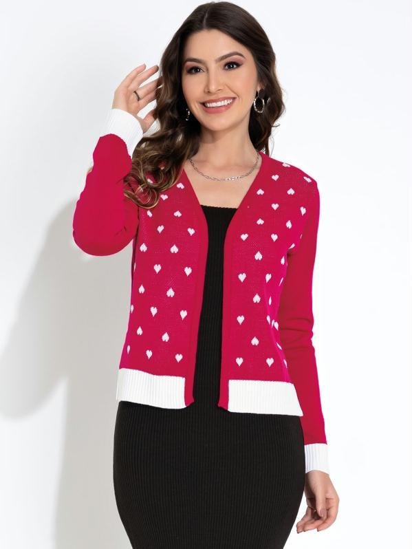 Imagem principal Cardigan Pink em Tricô Rosalie Rosalie