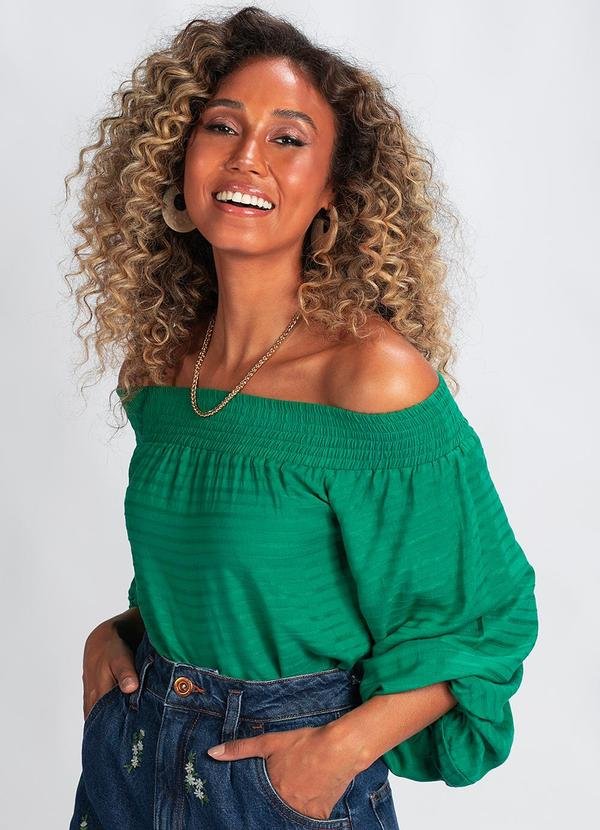 Blusa Viscose Verde