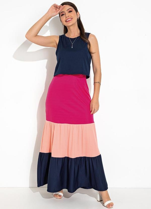 Imagem principal Conjunto Azul Marinho em Malha Moda Pop Moda Pop