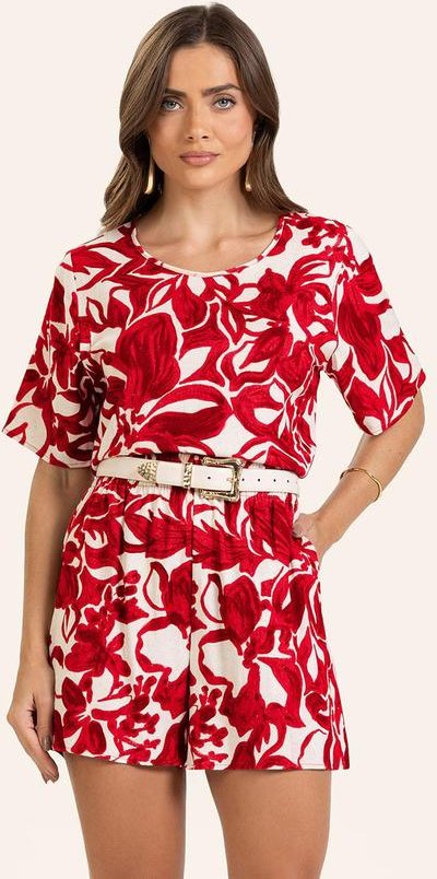 Imagem principal Conjunto Blusa com Shorts Vermelho Endless Endless