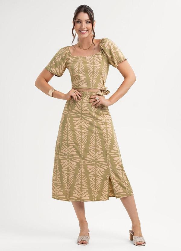 Imagem principal Conjunto em Viscose Marrom Habana Habana