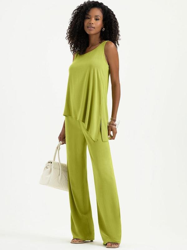 Conjunto em Viscose Verde