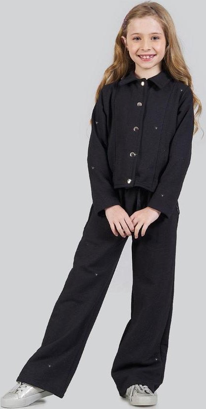 Imagem principal Conjunto Infantil Menina Moletom Glitter Preto Soft Bonni Soft Bonni