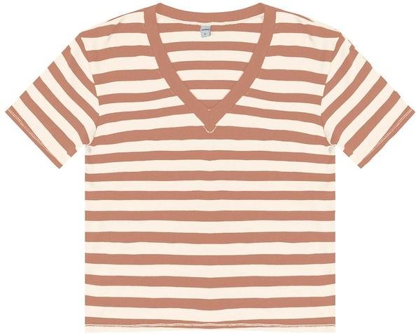 Blusa Feminina em Ribana de Viscose Marrom