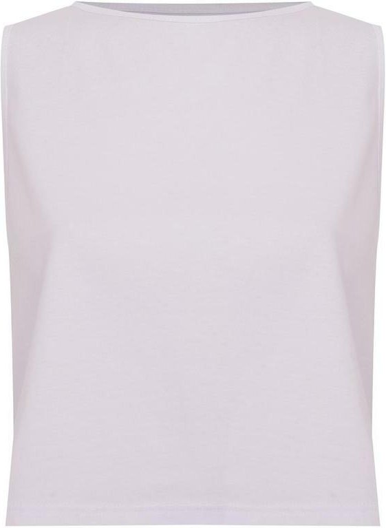 Imagem principal Regata Cropped Algodão Premium Feminina Basicamente Basicamente