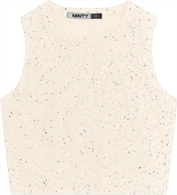 Imagem principal Regata Juvenil Feminina em Ribana Bege MINTY MINTY