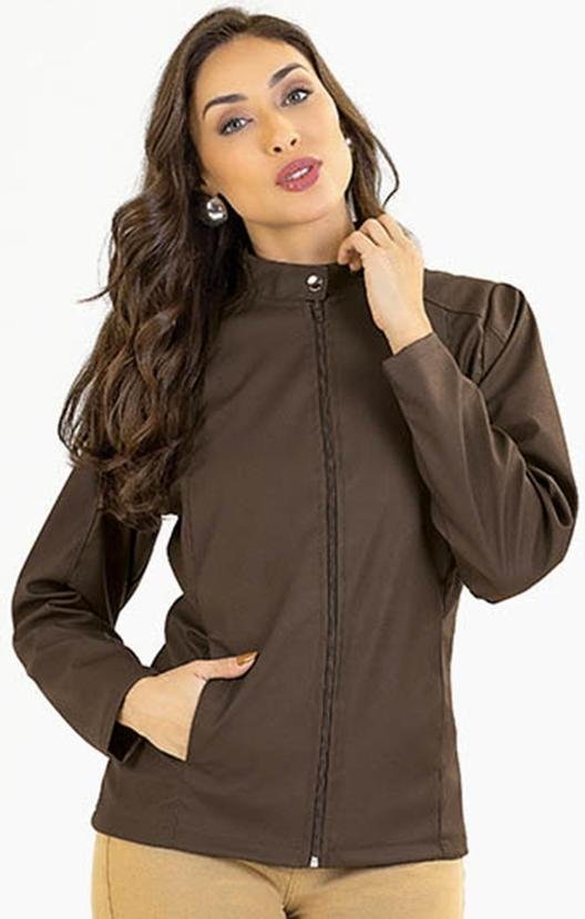 Jaqueta Adulto em Courino Marrom