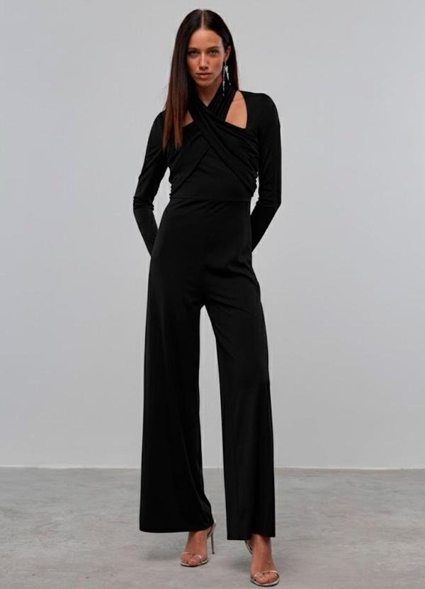 Macacao de Malha Preto